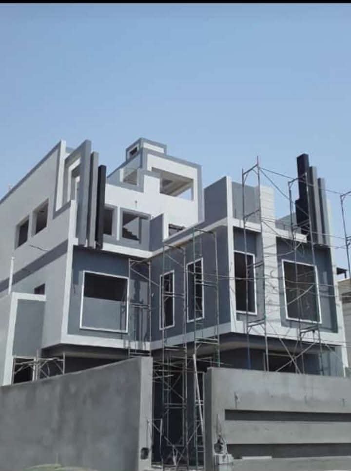 دهان المباني الخارجية