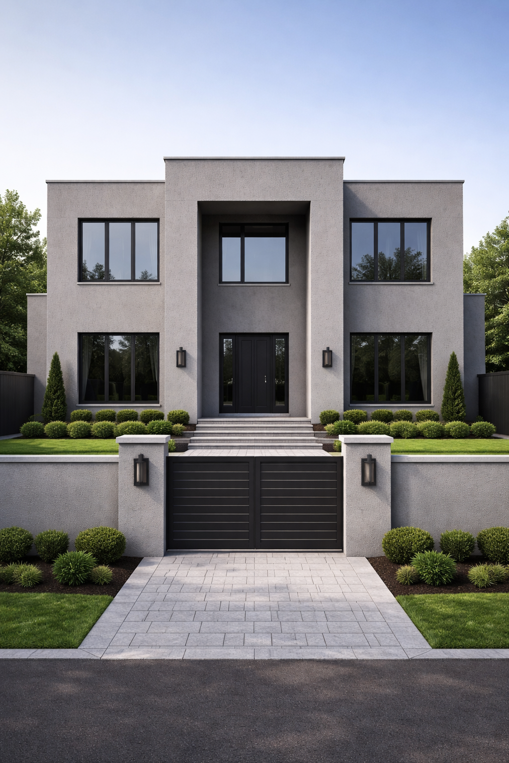 دهان المباني الخارجية