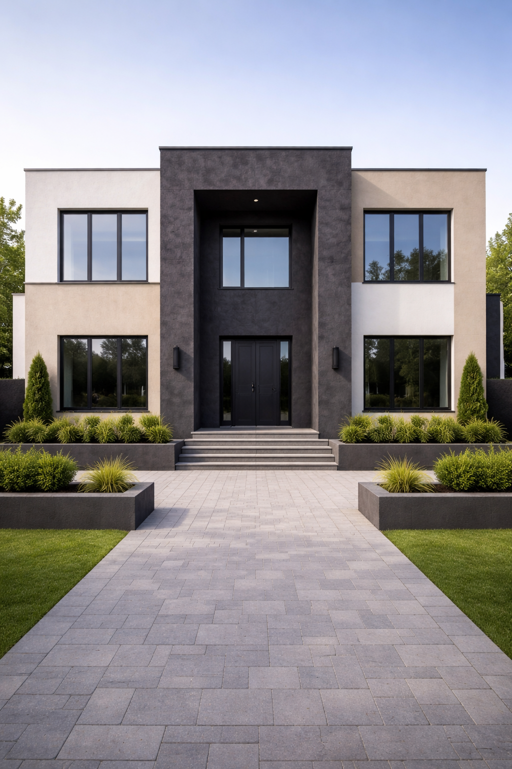 دهان المباني الخارجية