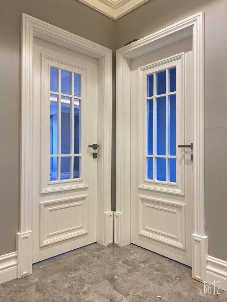 دهان أبواب خشب بجدة