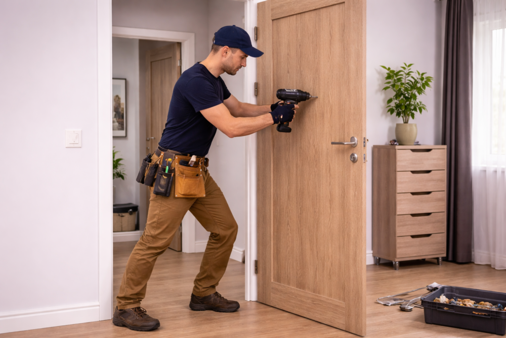 صيانة الأبواب الخشب