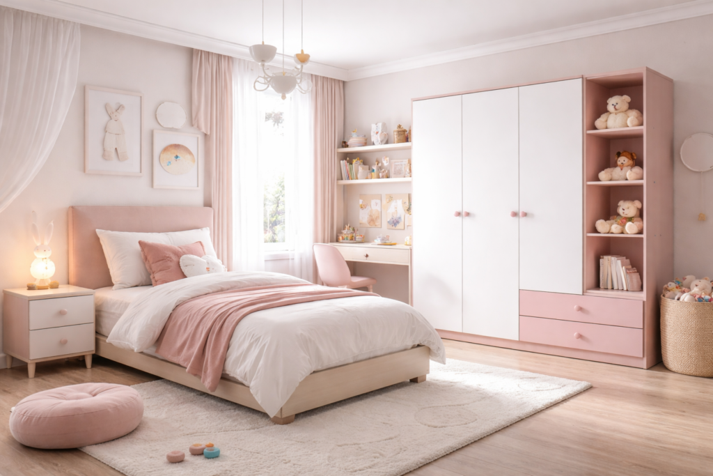 تفصيل وصيانة غرف نوم أطفال معلم نجار بجدة من فريق جرين سيرفيس