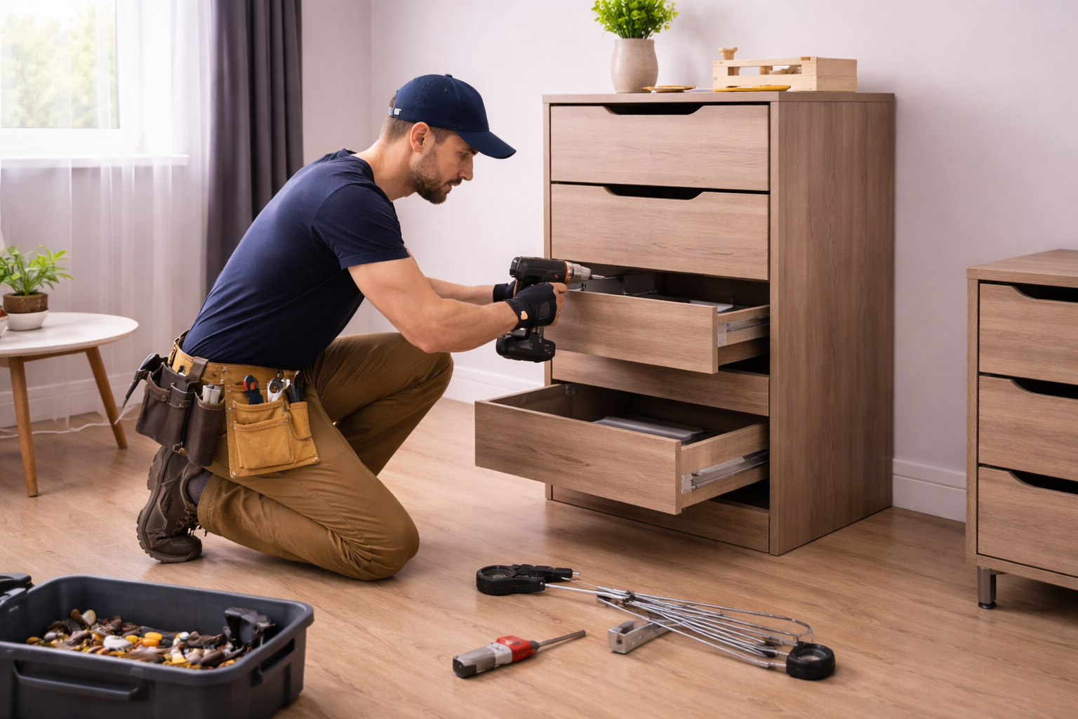 نجار تركيب ايكيا بجده مطابق للكتالوج١٠٠℅١٠٠