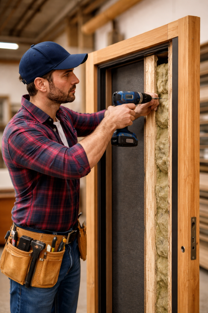 عزل صوتي للأبواب