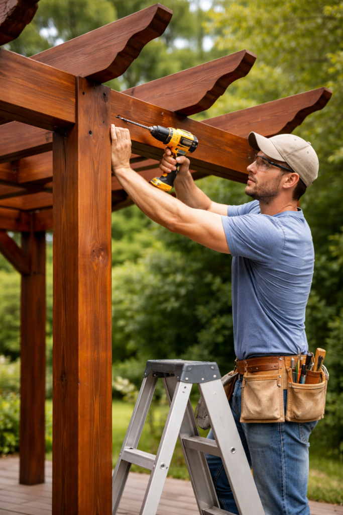 صيانة برجولات وجلسات بجدة